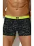 Трусы мужские боксеры omsa omu 1234-24b style nero/lime, , 54 (3XL), OMSA, - 1