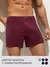 Мужские трусы-боксеры omsa omb 1243-1 bordo, , 46 (M), OMSA, - 1