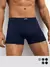 Мужские трусы боксеры с тканевой резинкой omsa omb 1236 blu notte, , 46 (M), OMSA, - 1