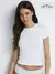Футболка женская omsa omd 1411s soft bianco, , 46 (M), OMSA, - 1