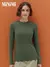 Женский лонгслив из кашкорсе minimi 1611с fresh militari, , 42 (XS), MINIMI, - 1