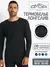 Лонгслив мужской "термо" с длинным рукавом omsa omu 1611t pv nero, , 52 (2XL), OMSA, - 1