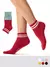 Укороченные носки женские omsa active 154 rosso, , 36-38 (23-25), OMSA, - 1