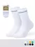 Носки детские с высокой резинкой omsa kids calzino 21s05 bianco, , 23-26 (14-16), OMSA, - 1