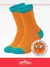 Носки детские (смайлики) omsa kids calzino 21p42 orange, , 19-22 (12-14), OMSA, - 1