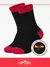 Носки детские (смайлики) omsa kids calzino 21p42 nero, , 19-22 (12-14), OMSA, - 1