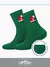 Детские теплые высокие носки с шерстью (новый год) omsa kids calzino 21n64 verde, , 23-26 (14-16), OMSA, - 1