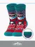 Носки детские с новогодним рисунком (санта) omsa kids calzino 21n65 jeans, , 23-26 (14-16), OMSA, - 1