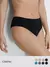 Женские трусы-слипы из микрофибры omsa oms221 slip nero, , 44 (2/S), OMSA, - 1
