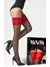 Чулки minimi ti amo 20 nero/rosso, , S/M, MINIMI, - 1