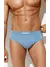 Трусы мужские «слипы» бесшовные omsa omu 2121s stripes vi blu сhiaro, , 54 (3XL), OMSA, - 1