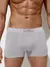Трусы мужские боксеры бесшовные omsa omb 2235 viscose grigio, , 50 (XL), OMSA, - 1