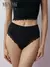 Женские трусы-слипы в рубчик minimi 2221s french chic slip midi nero, , 46/48 (M/L), MINIMI, - 1