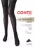 Колготки с ажурными ромбами из люрекса conte luxe diamond nero, 26С-21СП, 2, CONTE ELEGANT,  - 1