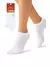Женские укороченные носки omsa eco 252 bianco, , 39-41 (25-27), OMSA, - 1