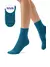 Женские зимние высокие носки в рубчик minimi inverno 3305 acqua, , 39-41 (25-27), OMSA, - 1