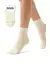 Женские зимние высокие носки в рубчик minimi inverno 3305 bianco, , 39-41 (25-27), OMSA, - 1