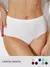 Женские трусы-слипы с высокой линией талии omsa omd 2231b invisible slip maxi avorio, , 44 (S), OMSA, - 1