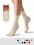 Женские высокие носки omsa eco 254 beige, , 35-38 (23-25), OMSA, - 1