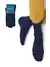 Классические мужские носки в рубчик omsa comfort 308 blu, , 45-47 (29-31), OMSA, - 1