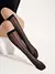 Гольфы с имитацией шва conte line mesh (линия на сетке) nero, 26С-22СП, 36-38 (23-25), CONTE ELEGANT,  - 1