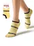 Женские укороченные носки c контрастным принтом minimi sport chic 4300 giallo, , 35-38 (23-25), MINIMI, - 1