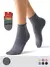 Женские высокие носки с люрексом omsa eco 256 grigio melange, , 35-38 (23-25), OMSA, - 1