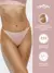 Трусы «танга» с низкой линией талии omsa omd 2411b invisible tanga rosa antico, , 42 (XS), OMSA, - 1