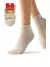 Женские высокие носки с люрексом omsa eco 256 beige melange, , 35-38 (23-25), OMSA, - 1