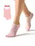 Женские укороченные носки из хлопка в горошек minimi trend 4203 rosa chiaro, , 39-41 (25-27), MINIMI, - 1