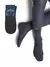 Носки из бамбука omsa classic 205 grigio scuro, , 39-41 (25-27), OMSA, - 1
