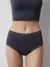 Бесшовные ажурные трусы женские слипы minimi mi 2311s french chic panty grigio scuro, , 48/50 (L/XL), MINIMI, - 1