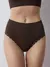 Бесшовные ажурные трусы женские слипы minimi mi 2221s french chic slip midi cioccolata, , 44/46 (S/M), MINIMI, - 1