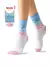 Высокие женские носки с трендовым рисунком minimi trend 4219 bianco/multicolor, , 39-41 (25-27), MINIMI, - 1