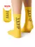 Высокие женские носки с актуальным рисунком minimi trend 4216 giallo, , 39-41 (25-27), MINIMI, - 1