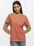 Футболка женская omsa omt_d1201 salmone, , 48 (L), OMSA, - 1
