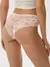 Трусы бразилиана из хлопка с кружевом minimi bo261 brasiliana perla, , 42 (XS), MINIMI, - 1