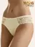 Трусы женские слипы с кружевом minimi bo223 slip avorio, , 46 (M), MINIMI, - 1