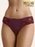 Трусы женские слипы с кружевом minimi bo223 slip borgogna, , 42 (XS), MINIMI, - 1