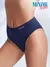 Бесшовные трусы женские слипы minimi ma222 slip alto blu notte, , 46/48 (M/L), MINIMI, - 1