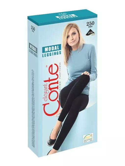 Легинсы женские (низкая талия) conte modal leggings 250, 7С-66СП, 2, CONTE ELEGANT,  - 1