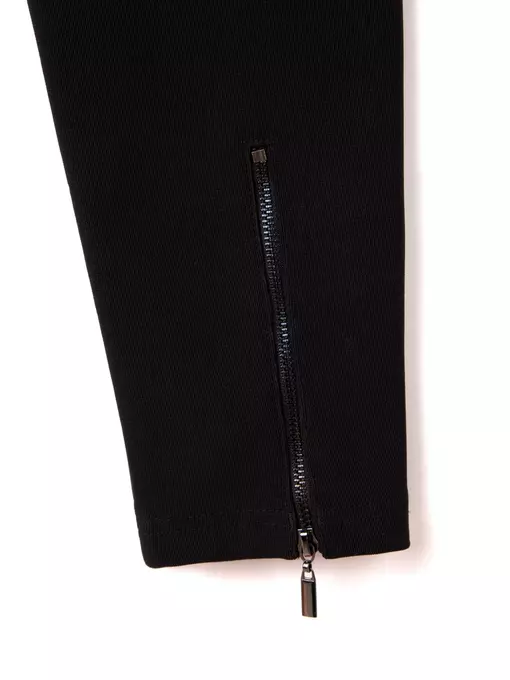 Моделирующие женские леггинсы с высокой посадкой и молниями leonarda nero, 18С-550ТСП, 170-90/XS, CONTE ELEGANT,  - 8