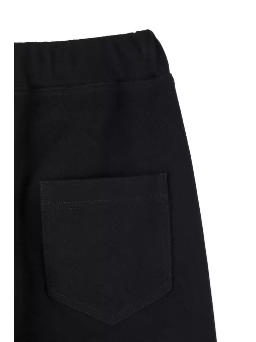 Ультрамодные джеггинсы с вышивкой из пайеток twinkle nero, 18С-560ТСП, 170-94/S, CONTE ELEGANT,  - 7