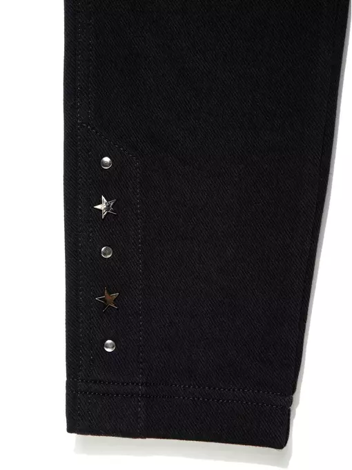 Джеггинсы женские с металлическим декором vegas black, 18С-691ТСП, 164-90/XS, CONTE ELEGANT,  - 7