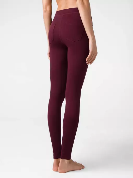 Моделирующие джеггинсы с высокой посадкой aleksa new port royal, 19С-854ТСП, 164-94/S, CONTE ELEGANT,  - 2