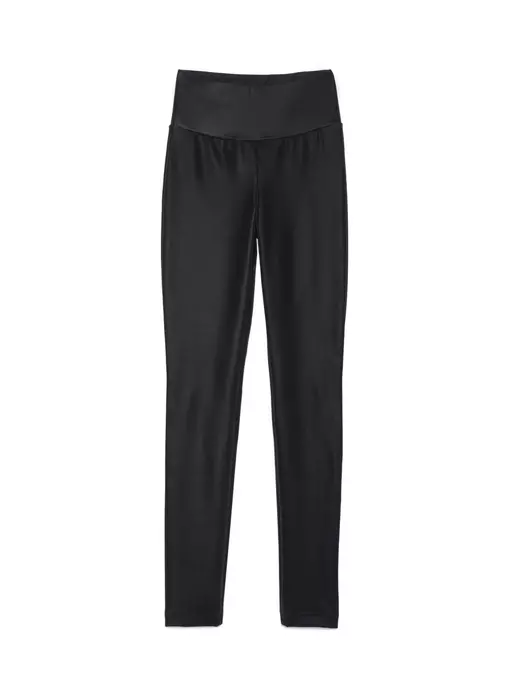 Моделирующие женские леггинсы miss conte с высокой посадкой из искусственной кожи black, 19С-861ТСП, 170-90/XS, CONTE ELEGANT,  - 5