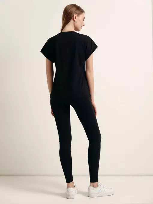 Леггинсы женские yoga black, 20C-1292ТСП, 170-90/XS, CONTE ELEGANT,  - 2