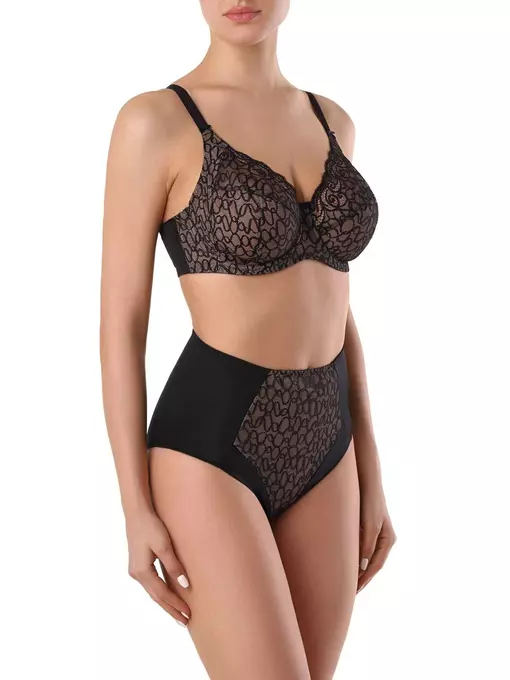 Бюстгальтер с мягкой чашкой voile rb6029 черный, 17С-0019КСП, 75E, CONTE ELEGANT,  - 3