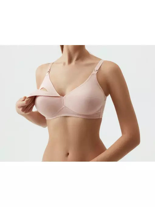 Хлопковый женский бюстгальтер для кормления assorti rb7103 камея, 19С-0037КСП, 80F, CONTE ELEGANT,  - 4