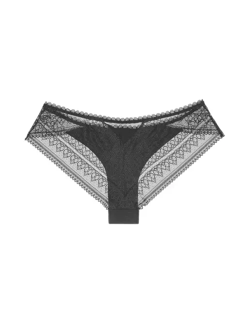 Трусы женские conte "бикини" delicate lb 768 (в коробке) nero, 17С-453ТСП, 90/XS, CONTE ELEGANT,  - 4